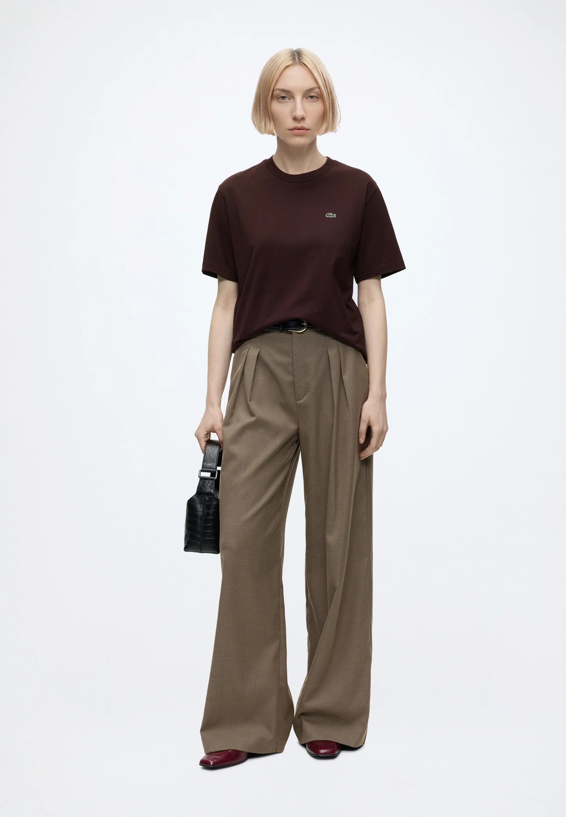 T-shirt in morbido cotone relaxed fit 