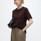 T-shirt in morbido cotone relaxed fit 