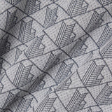 Slim fit T-shirt with jacquard monogram