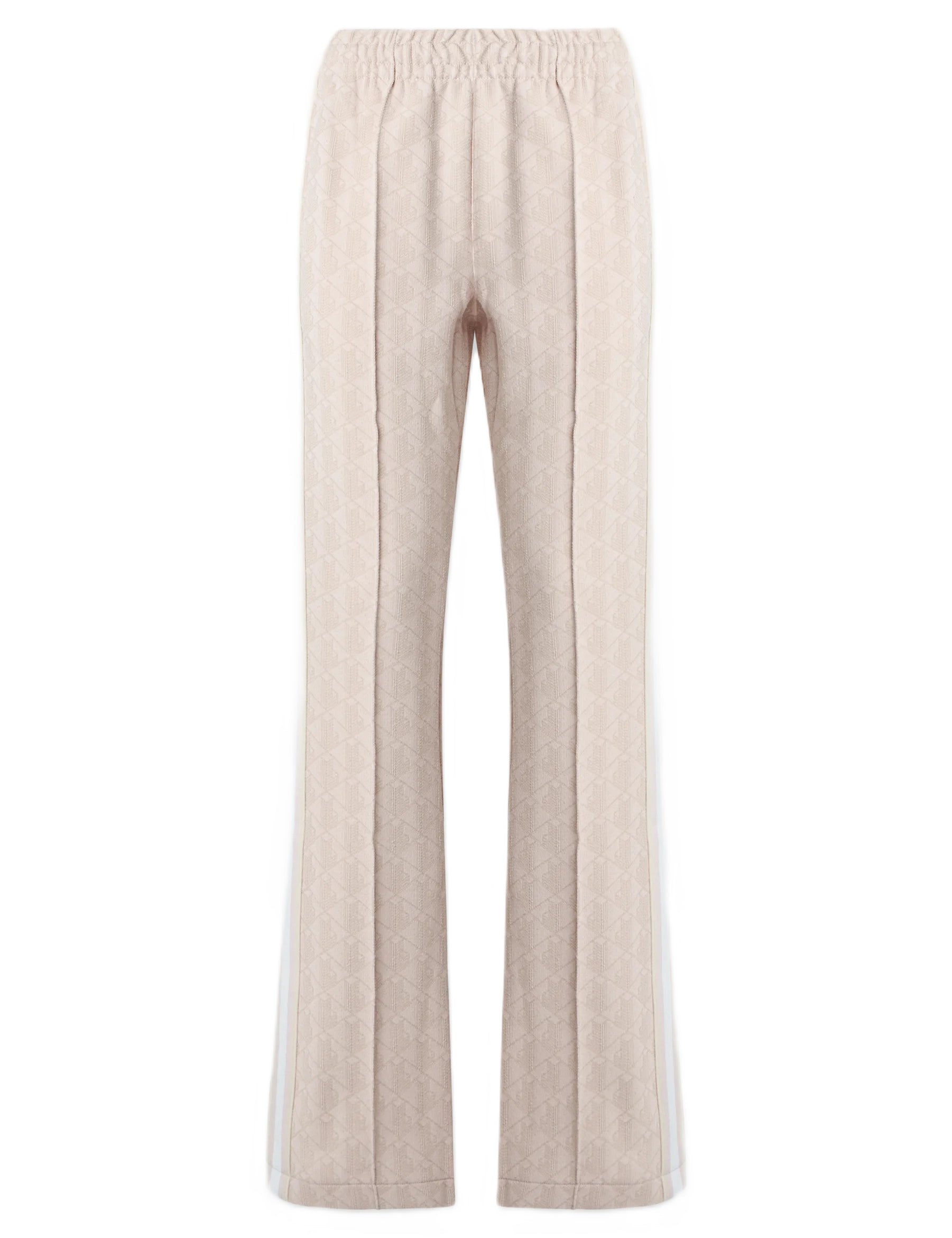 Pantaloni della tuta svasati con monogramma 