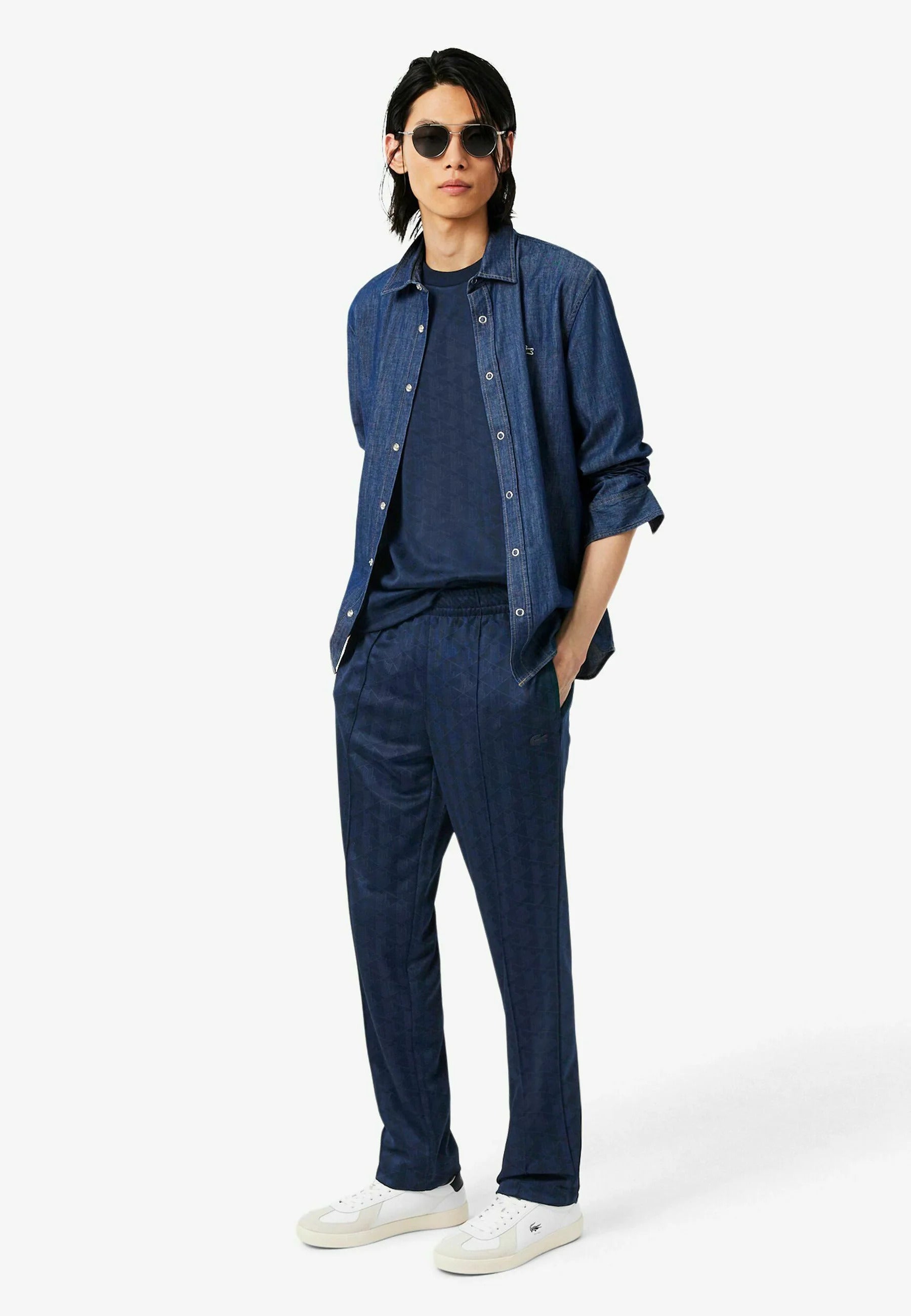 Monogram jacquard tracksuit bottoms