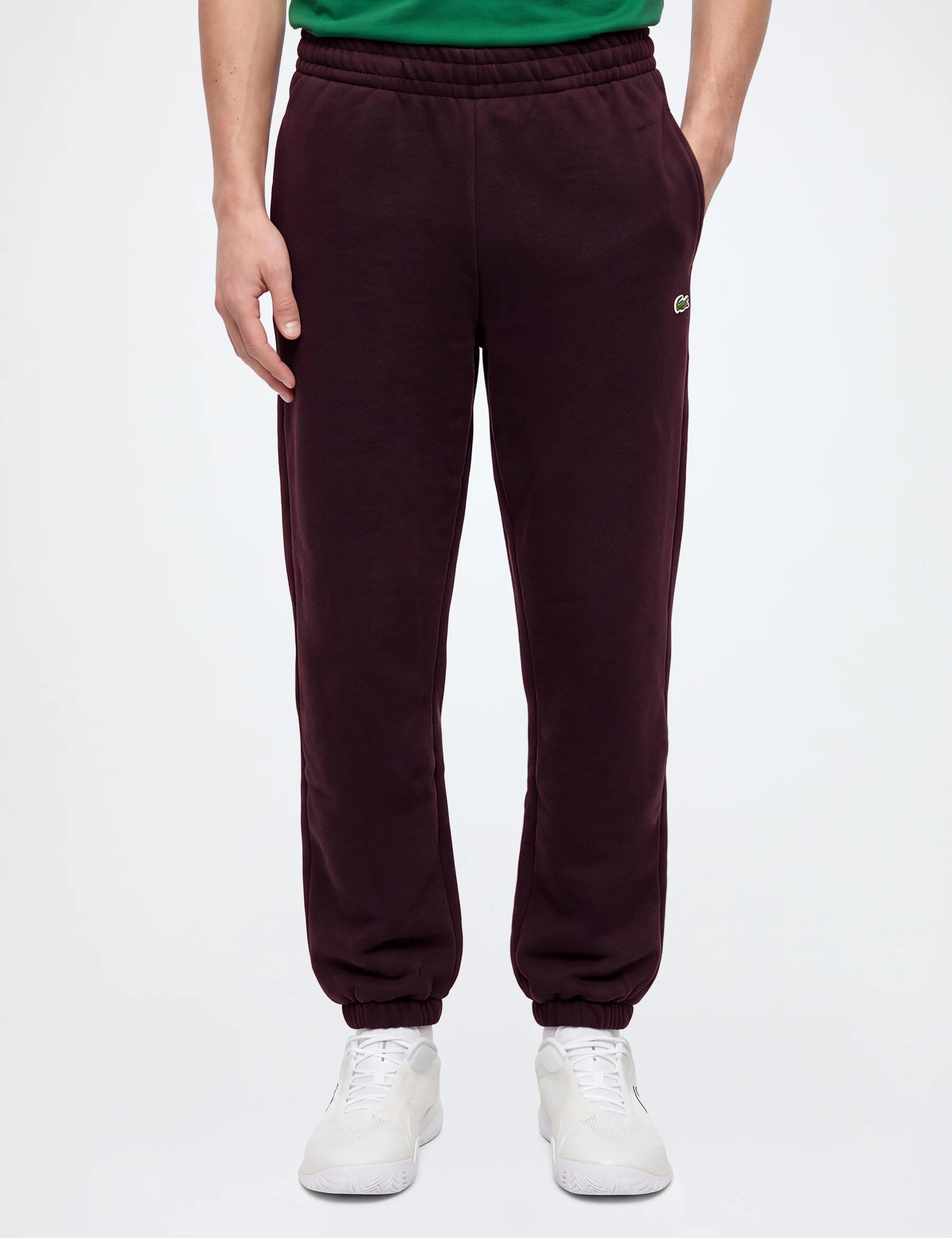 Pantaloni della tuta regular fit in tessuto felpato 