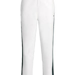 Pantaloni felpati colorblock 