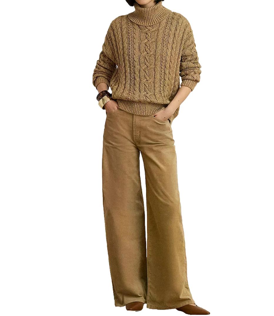 Woven-Wide Leg-Pants 