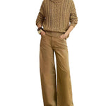 Woven-Wide Leg-Pants 