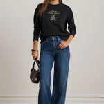 Knit-Pullover-Sweatshirt 