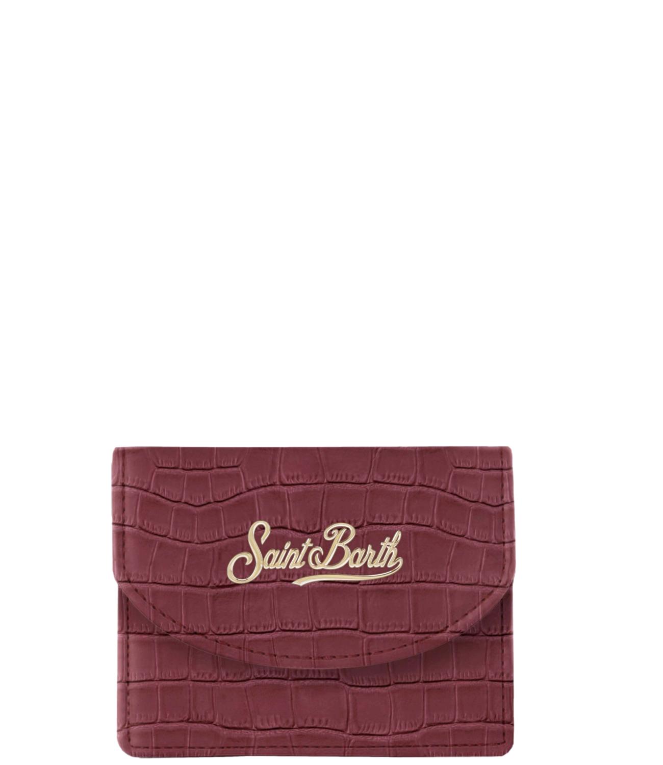 Card Holder Printed Croco Leather