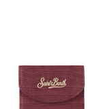 Card Holder Printed Croco Leather