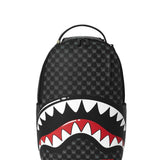 sharks in paris wtf bubbly<BR/>black check backpack 