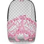 pink panther pawprints backpack 