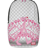 pink panther pawprints backpack 