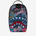 japanese tattoo shark backpack 