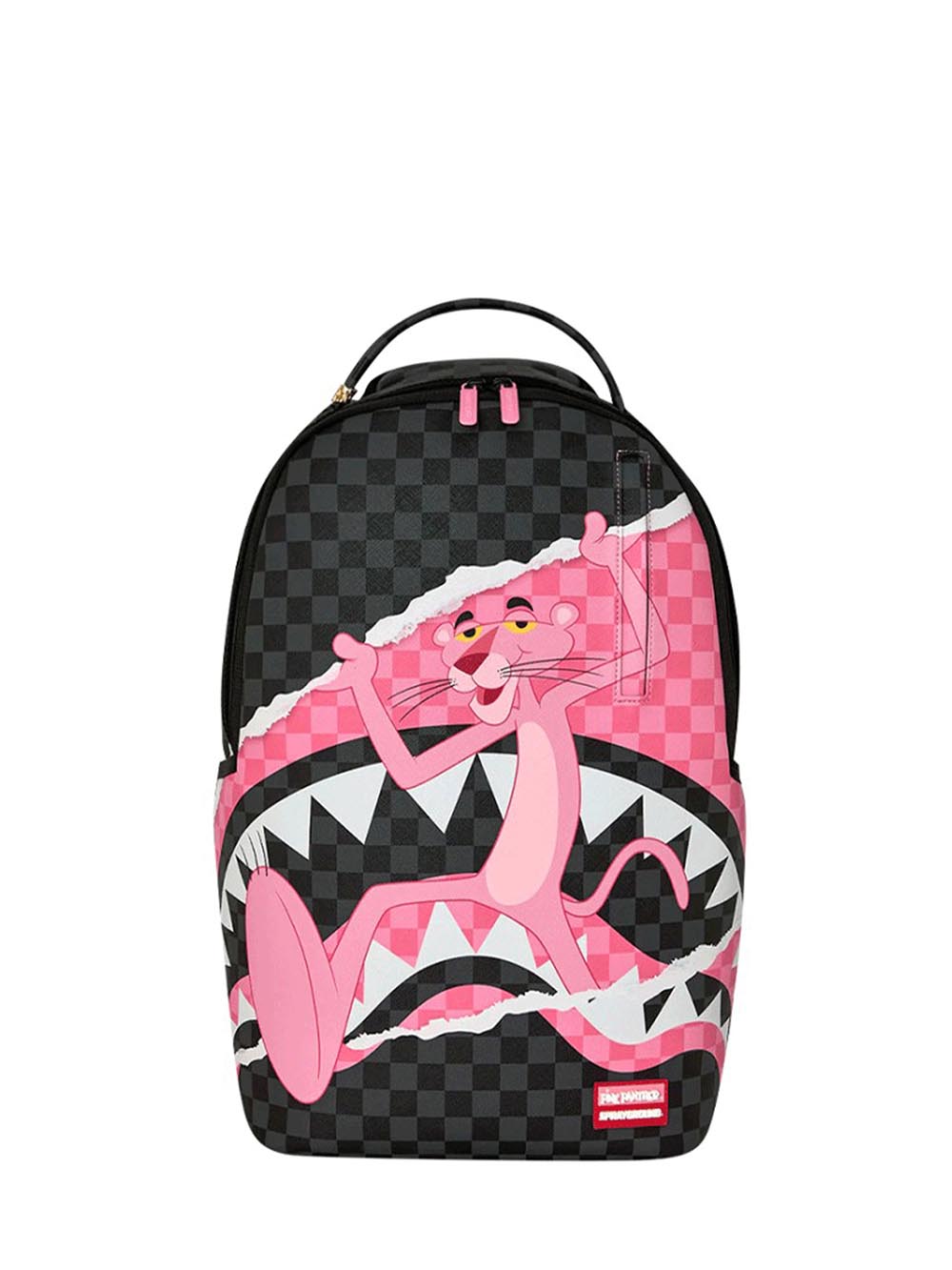 pink panther on the run backpack 