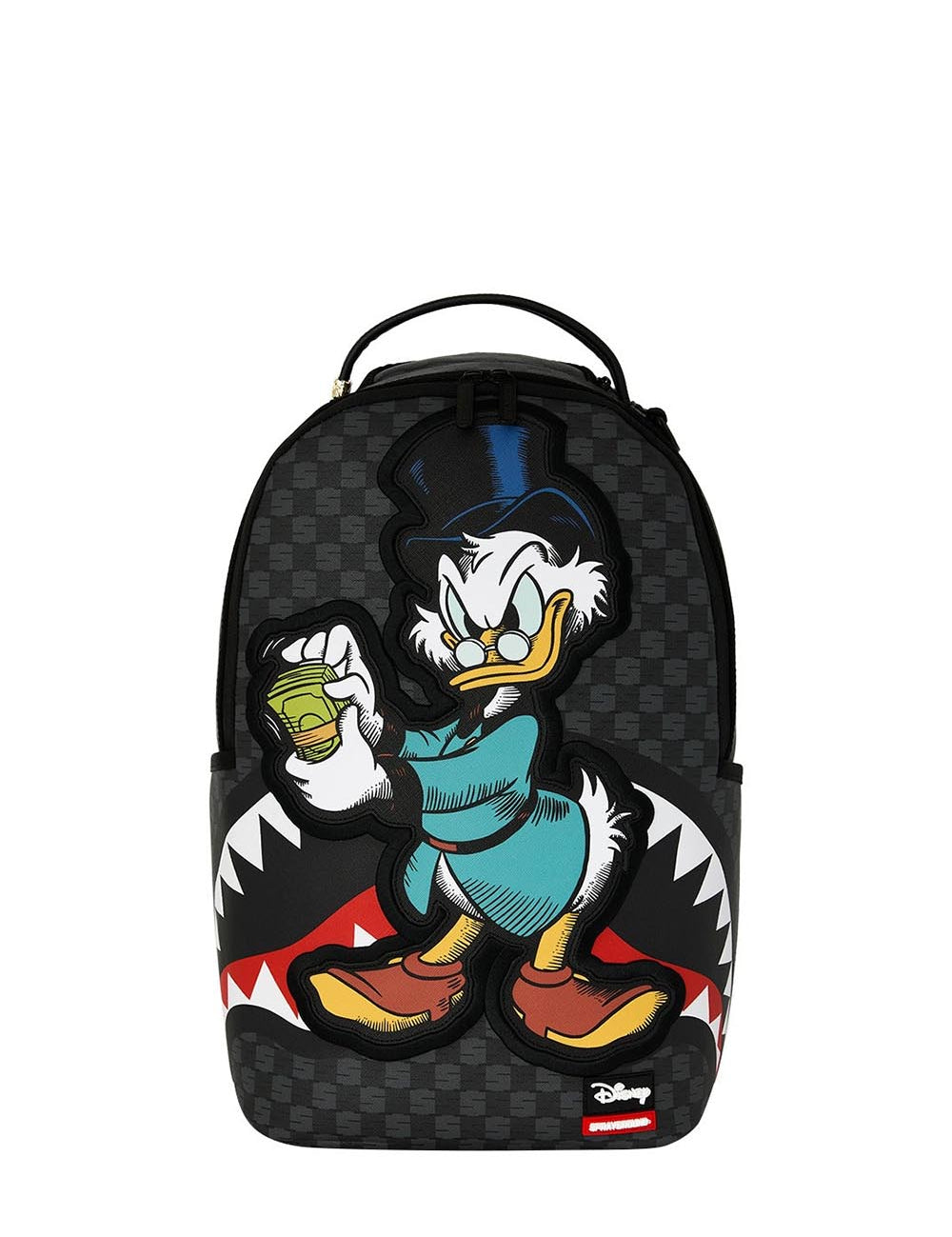 disney scrooge counting money backpack<BR/> 