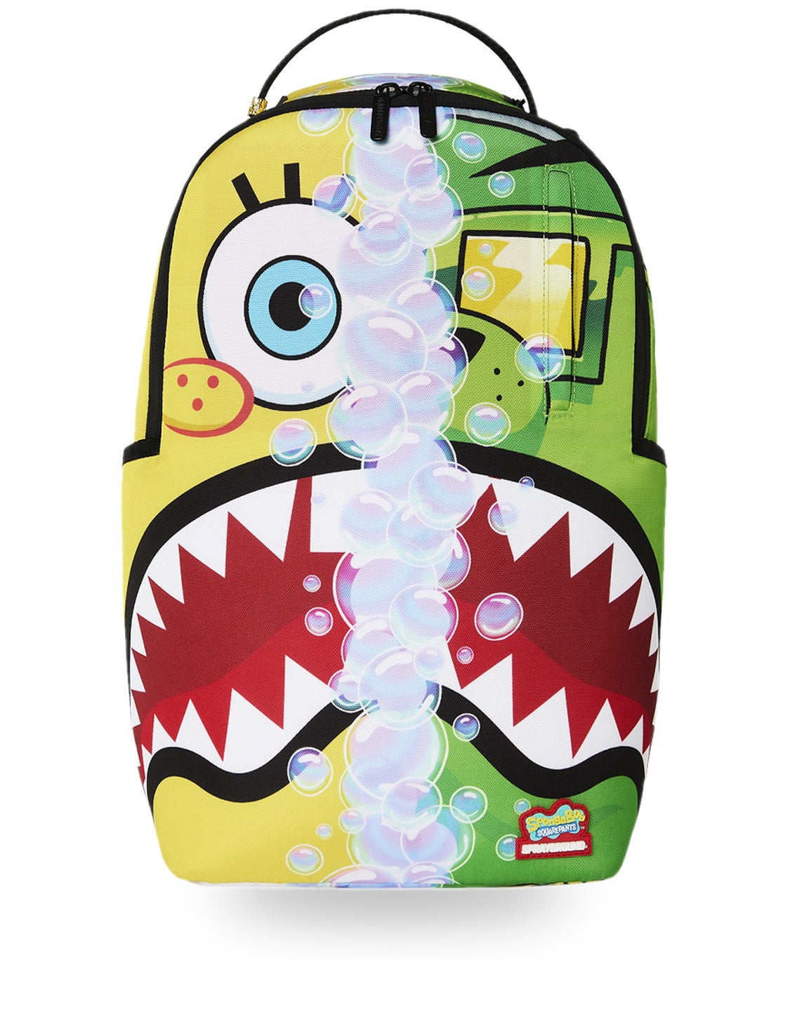 spongebob and moneybear backpack 