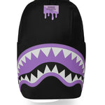 shark central light purple backpack 