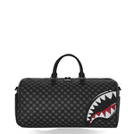 sharks in paris wtf bubble black check duffle 