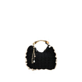 Hobo Media Crochet Con Manico In Metallo 