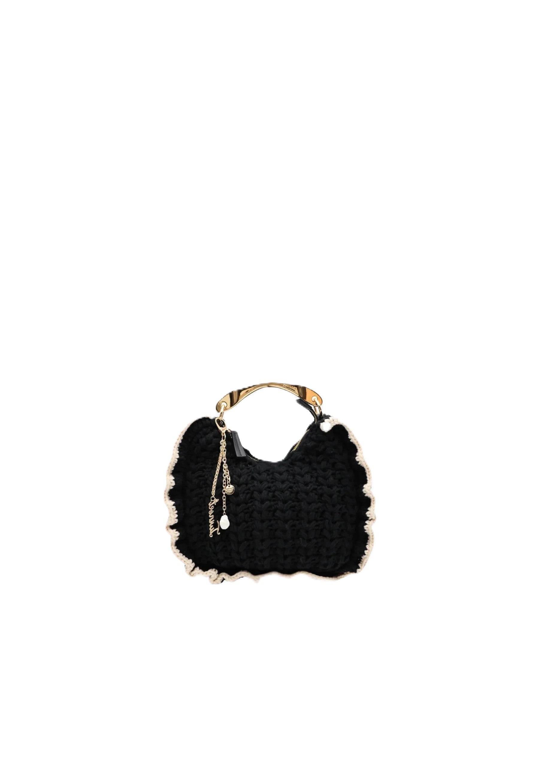 Hobo Media Crochet Con Manico In Metallo 