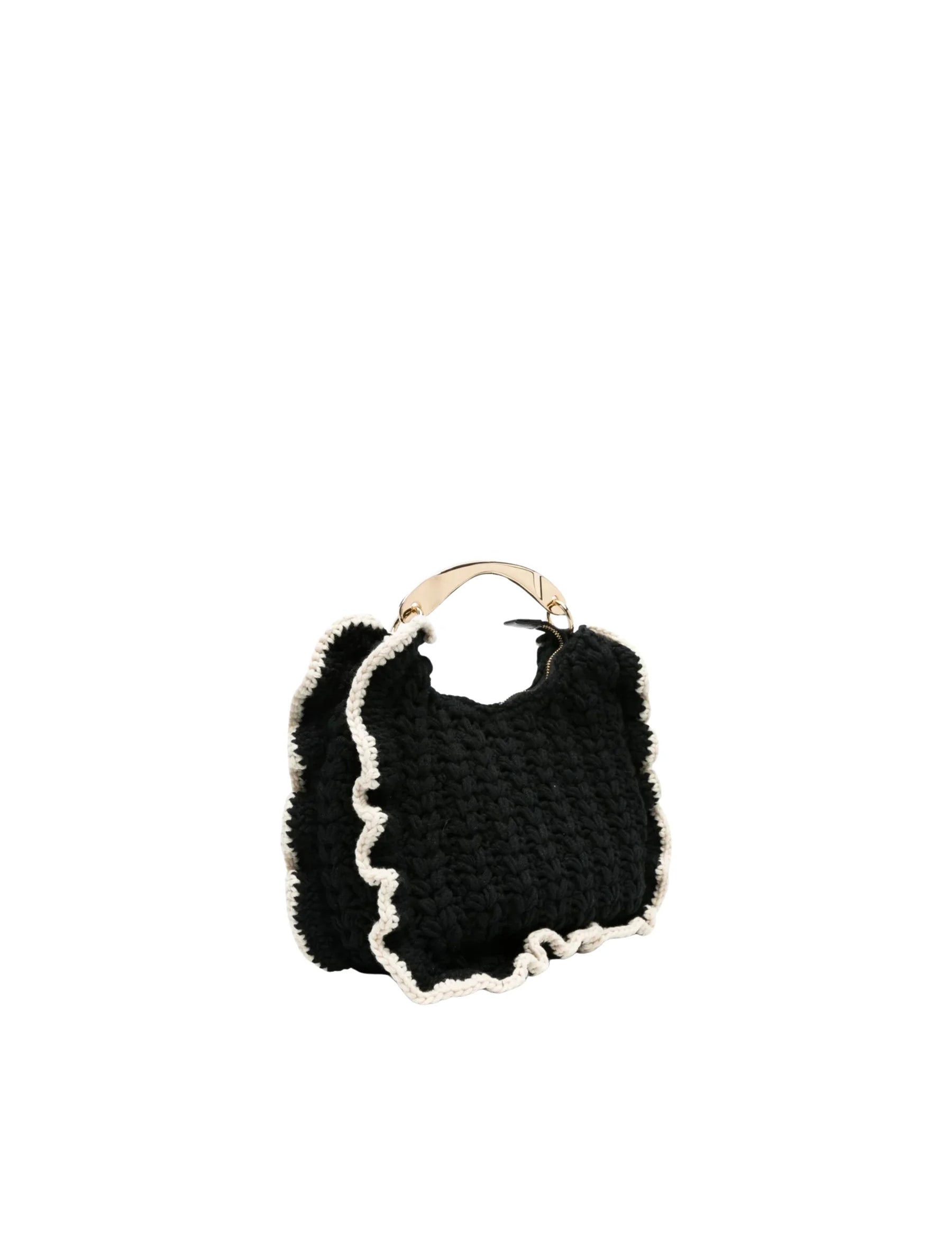 Hobo Media Crochet Con Manico In Metallo 