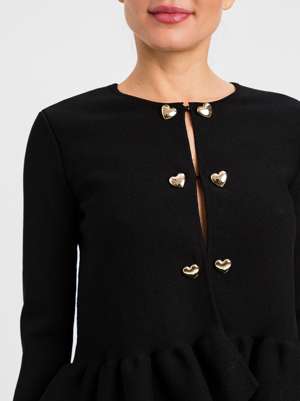 Giacchina Coreana In Maglia E Balze 