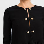 Giacchina Coreana In Maglia E Balze 
