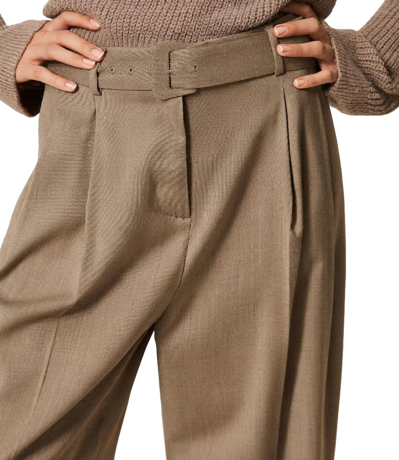 Pantalone Largo C/Cintura 